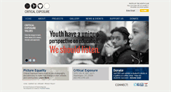 Desktop Screenshot of criticalexposure.org